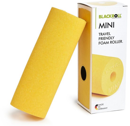 רולר עיסוי דגם Mini מבית BLACKROLL - צבע צהוב