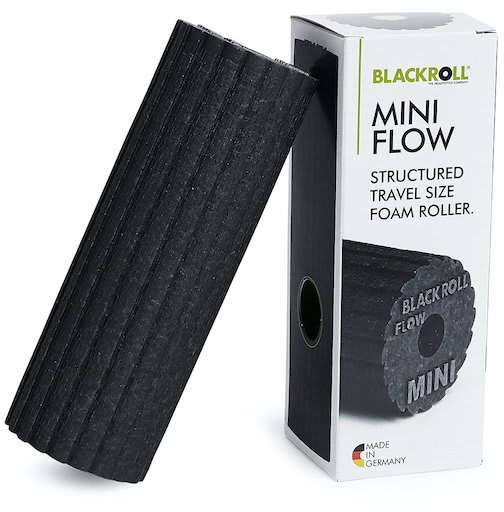 רולר עיסוי דגם Mini Flow מבית BLACKROLL - צבע שחור