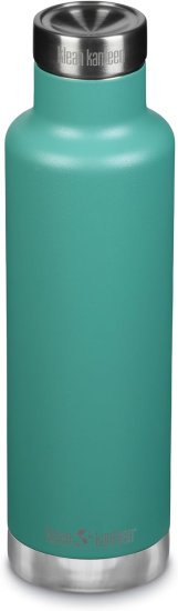 בקבוק מבודד חם/קר 750 מ"ל Klean Kanteen Classic Pour Through Cap בצבע ירוק