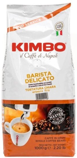 תערובת פולי קפה 1 ק''ג Kimbo Barista Delicato