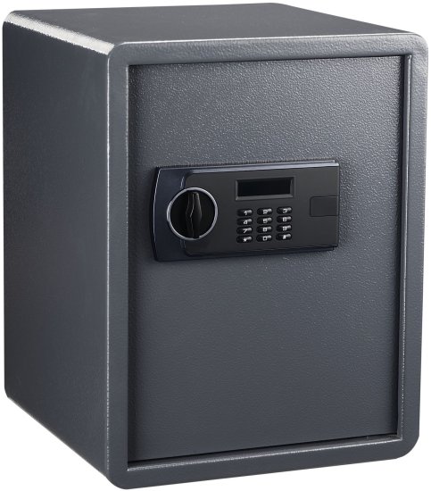 כספת דיגיטלית עם לוח מקשים דגם E45CB מבית רב בריח צבע - שחור