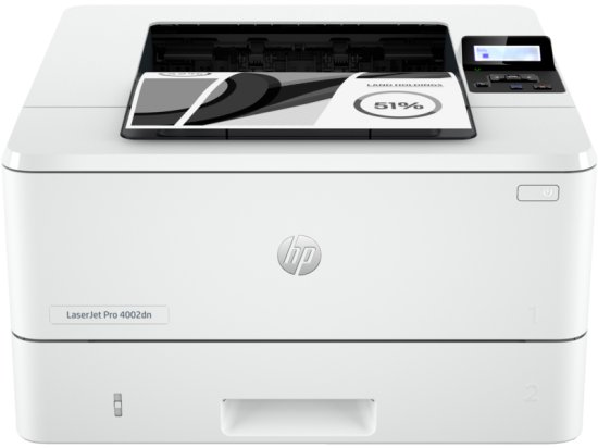 מדפסת לייזר HP LaserJet Pro 4002dn‎ (2Z605F)