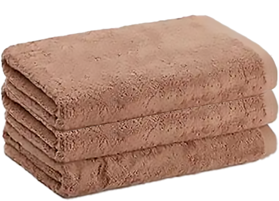 מארז 3 מגבות גדולה + גוף + פנים מבית ערד טקסטיל דגם Organic – צבע קרמל כהה