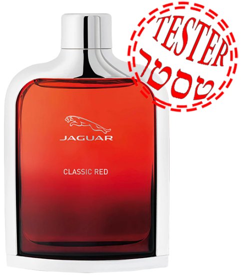 בושם לגבר 100 מ''ל Jaguar Classic Red או דה טואלט E.D.T - טסטר