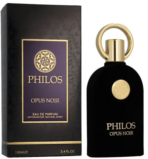 בושם יוניסקס 100 מ"ל Maison Alhambra Philos Opus Noir או דה פרפיום‏ E.D.P