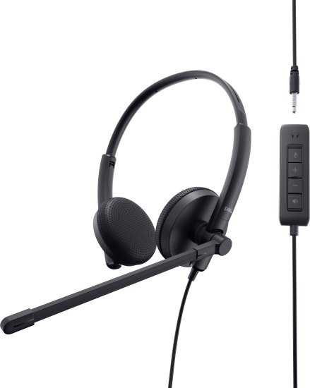 אוזניות חוטיות Dell Pro WH1022 - שחור