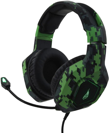 אוזניות גיימינג SureFire Skirmish  - צבע שחור/ירוק