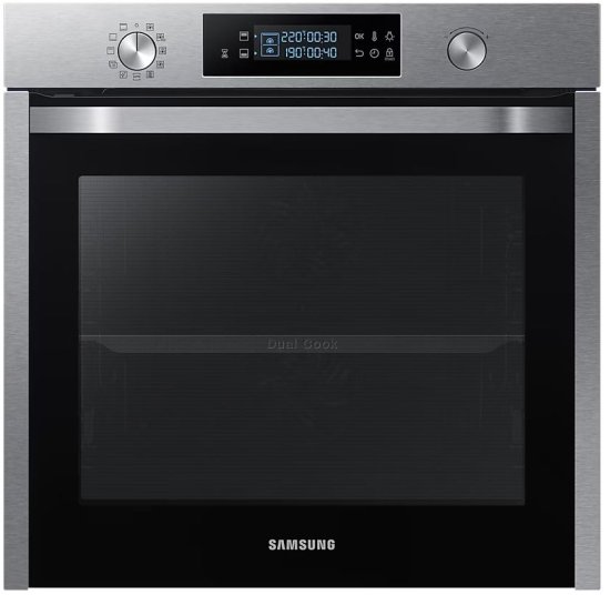 תנור בנוי פירוליטי 75 ליטר 24 תוכניות Samsung Dual Cooking NV75K5571RS - צבע נירוסטה