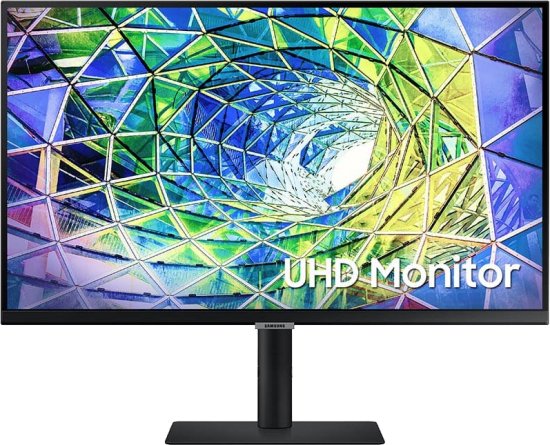 מסך מחשב ''Samsung S27A800UJU LED IPS UHD 27 - צבע שחור