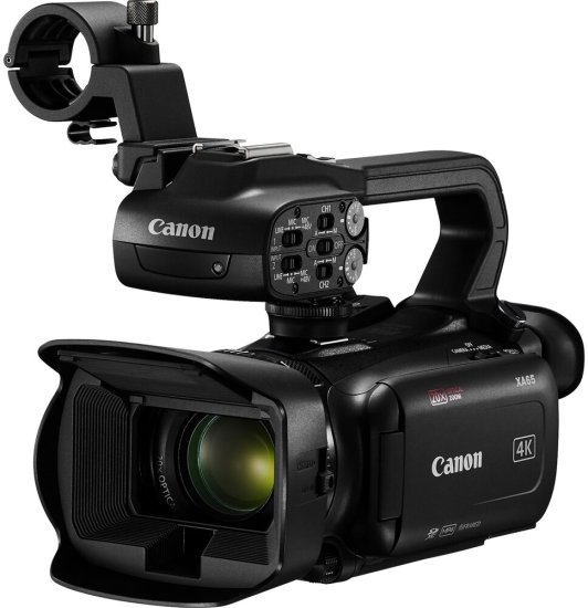 מצלמת וידאו Canon XA65 4K - צבע שחור