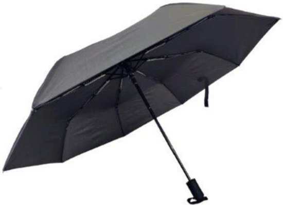 מטריה מתקפלת 42 אינצ' Auto Open & Close - צבע שחור