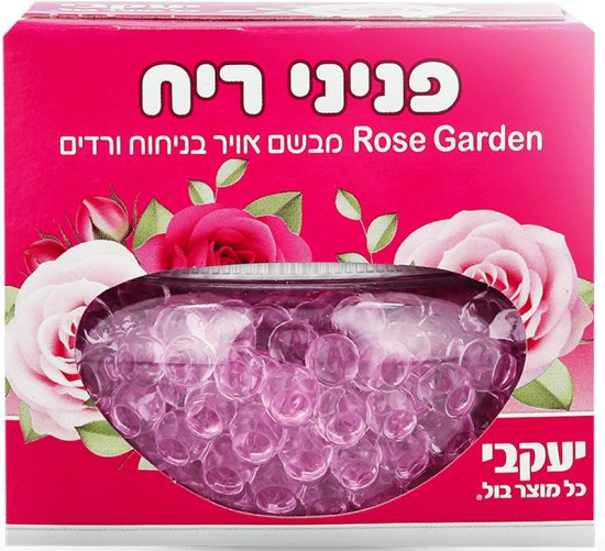 מבשם אויר פניני ריח יעקבי בניחוח ורדים – משקל 110 גרם