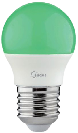 נורת LED A45 5W E27 מבית Midea צבע - ירוק