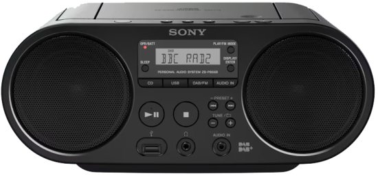רדיו דיסק דגם ZS-PS55B מבית Sony - שחור