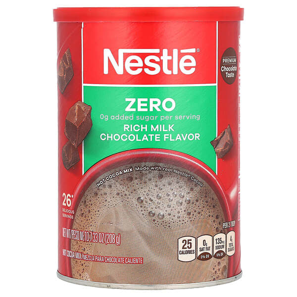 לקנות Nestle Hot Cocoa Mix‏, תערובת קקאו חריפה, שוקולד חלב עשיר, 208 ...