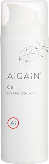 ג'ל להפחתת קמטים ומיצוק עור הפנים מבית Aigain