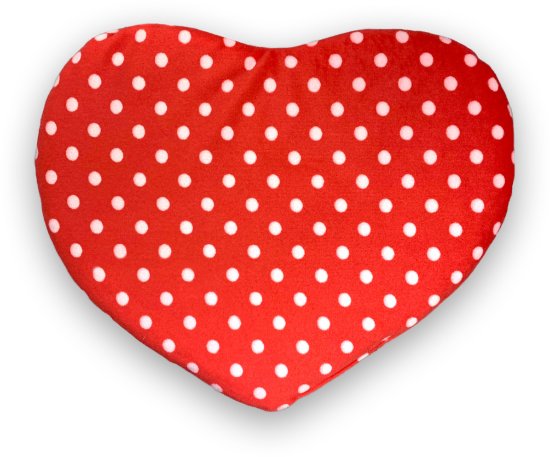 כרית חימום LOVE למיקרוגל My One - צבע לב אדום