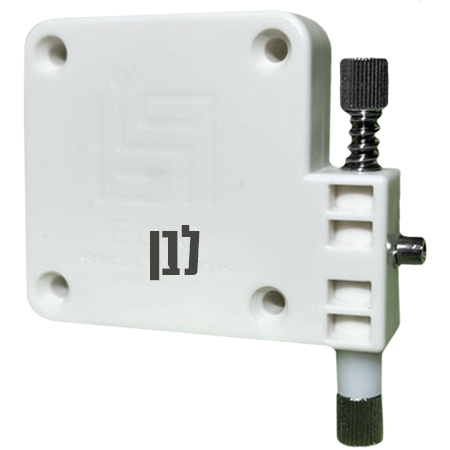 מחזיר רשת הזזה אוטומטי Closee - צבע לבן