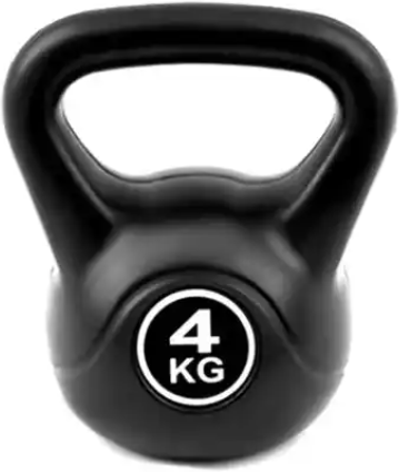 משקולת קטלבל מצופה 4 ק''ג מבית Euroleap