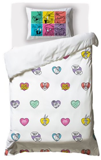 סט מצעים כותנה למיטת יחיד 90X200 ס''מ Vardinon - לוני טונס