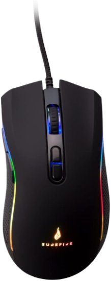 עכבר גיימינג SureFire Hawk Claw - צבע שחור