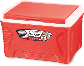 צידנית גדולה 14 ליטר מבית Asian - צבע אדום