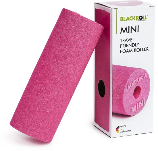 רולר עיסוי דגם Mini מבית BLACKROLL - צבע ורוד
