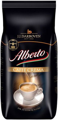 תערובת פולי קפה 1 ק''ג Alberto Caffe Crema