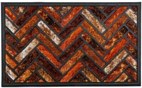 שטיח סף 75X45 ס''מ LAKO PVC - וינטנג'