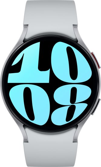 שעון חכם Samsung Galaxy Watch6 44mm SM-R945F - צבע כסוף - עם קישוריות LTE - שנה אחריות