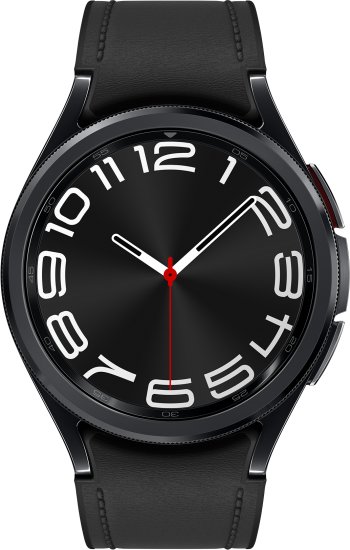 שעון חכם Samsung Galaxy Watch6 Classic 43mm SM-R955F - צבע שחור - עם קישוריות LTE - שנה אחריות