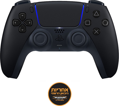 בקר משחק אלחוטי Sony PlayStation DualSense V2 PS5 - צבע Midnight Black - אחריות יבואן רשמי ישפאר