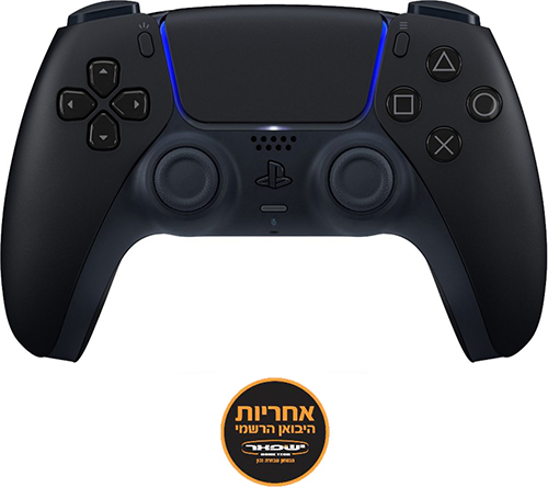 בקר משחק אלחוטי Sony PlayStation DualSense V2 PS5 – צבע Midnight Black – אחריות יבואן רשמי ישפאר