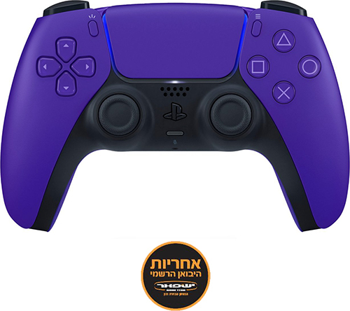 בקר משחק אלחוטי Sony PlayStation DualSense V2 PS5 - צבע Galactic Purple - אחריות יבואן רשמי ישפאר