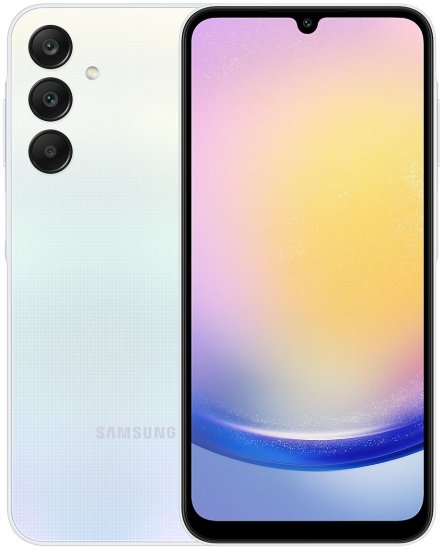טלפון סלולרי Samsung Galaxy A25 8GB + 256GB SM-A256E/DSN – צבע כחול בהיר – שנה אחריות