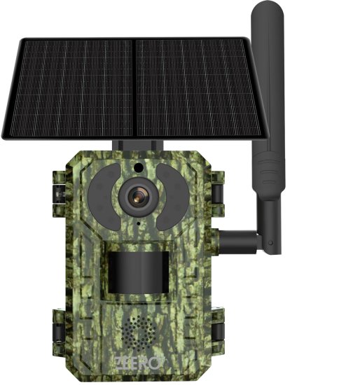 מצלמת שביל סולארית Army Sim 4K 4W דגם SC-401 מבית Zeero