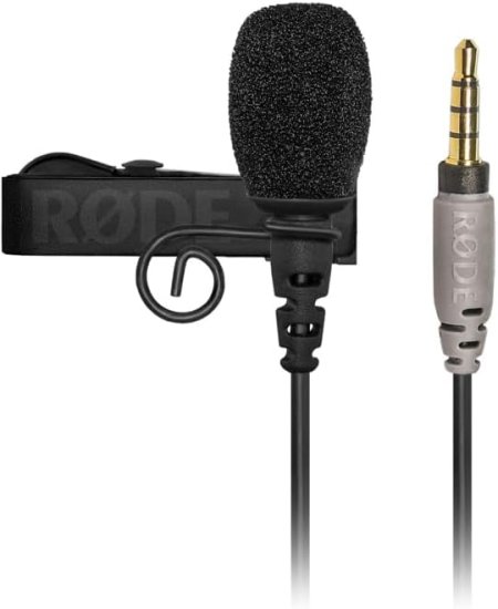 מיקרופון דש +RØDE smartLav – שחור