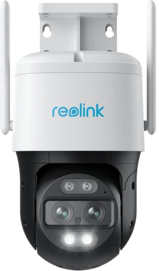 מצלמת חוץ ממונעת Reolink TrackMix LTE 4G PTZ 4K - בעלת קישוריות סלולארית
