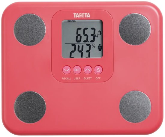 משקל דיאגנוסטי TANITA  BC-730- צבע ורוד