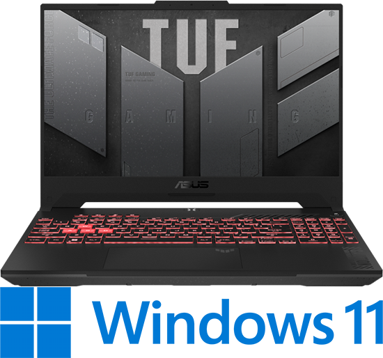 מחשב נייד לגיימרים Asus TUF Gaming A15 FA507NV-LP020W - צבע Mecha Gray