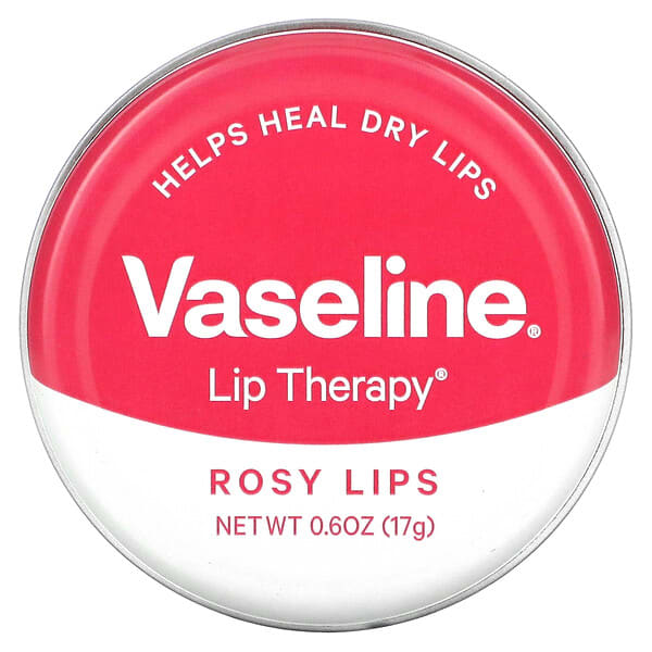 Vaseline‏, Lip Therapy, בניחוח ורדים, 17 גרם (0.6 אונקיות), הזמנה מאייהרב – iHerb
