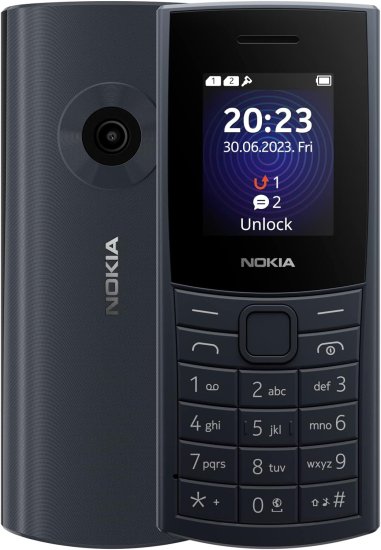 טלפון סלולרי NOKIA 110 4G TA-1549 DS - צבע Midnight Blue - שנה אחריות יבואן רשמי