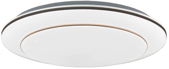 מנורה צמודת תקרה + שלט 49CM 75W דגם Mocca מבית Lumitec גוון אור מתחלף - 3000K-6500K