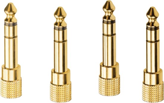 סט 4 מתאמי 3.5 מ"מ ל-6.35 מ"מ RØDE HJA-4