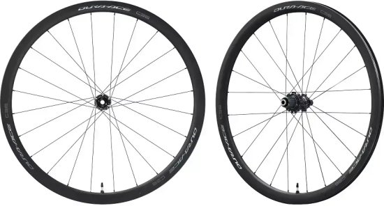 סט גלגלי קרבון לאופני כביש Shimano Dura Ace C36