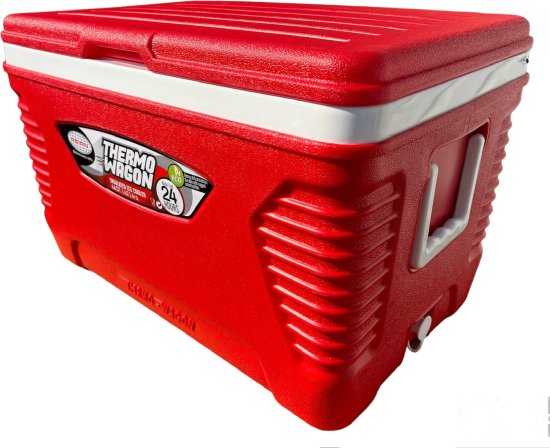 צידנית גדולה 62 ליטר מבית Asian - צבע אדום