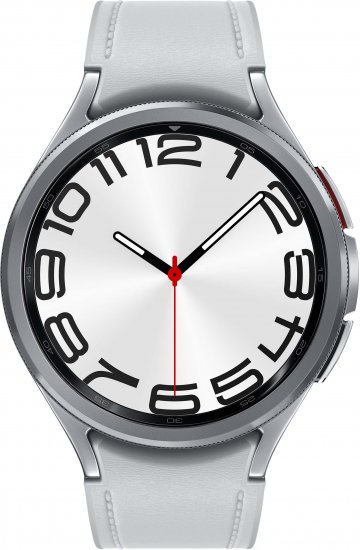 שעון חכם Samsung Galaxy Watch6 Classic 47mm SM-R965F – צבע כסוף – עם קישוריות LTE – שנה אחריות