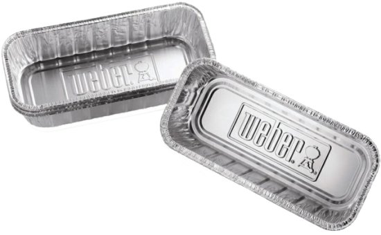 10 תבניות מגש לאיסוף שמנים לגרילים מבית Weber