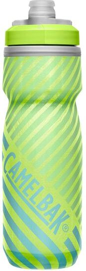 בקבוק שתייה 620 מ''ל Camelbak Podium Chill - צבע לימון / פסים כחולים