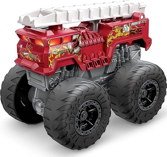 משאית מפלצתית Hot Wheels Monster Trucks - 5 Alarm
